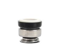 DUBTEDHOU Garniture mécanique d'arbre à Ressort Unique, Joint d'arbre for Nettoyeur de Piscine, série 301, Joint d'arbre mécanique à Ressort Simple for Pompe à Eau de Circulation(15 * 30mm)