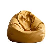 DUBTEDHOU Grand Pouf, Housse de Chaise Pouf en Simili Cuir, sans Remplissage, 80-120cm(Color2,D120cm-empty Cover)