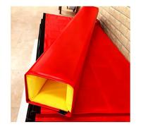 DUBTEDHOU Housses pour poteaux de Basket-Ball, Rembourrage de Poteau carré personnalisé Multicolore 3x3 à 12x12 Pouces(Red,8"X8"(20X20CM))