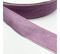DUBTEDHOU Le Ruban de Velours, Ruban en Velours Polyester Simple Face Multicolore 10-38 mm for décorations de Noël en nœud Papillon(18,20mm (5Yards))