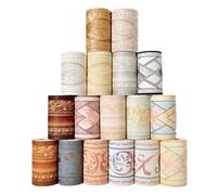 DUBTEDHOU Les bordures du papier peint se collent, Frise murale multicolore 10,5 cm x 5 m(28)