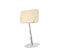 DUBTEDHOU Podium Portable sur Pied, Pupitre à Musique sur Pied avec Clips de Page, Hauteur réglable de 45 à 142 cm(Color1,45-75cm)
