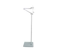DUBTEDHOU Podium Portable sur Pied, Support Debout réglable de 25 à 110 cm avec Clips de Page, 2 Styles, Recettes Musicales KS(Style 1)