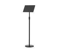DUBTEDHOU Podium Portable sur Pied, Support k au Sol réglable en Hauteur, capacité de Charge de 15kg, Support Noir for Ordinateur Portable de Musique
