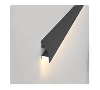 DUBTEDHOU Profilé en aluminium pour LED, Canal diffuseur de bande lumineuse LED en aluminium à montage en surface, plusieurs tailles(8.5M(27.9FT))