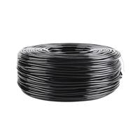 DUBTEDHOU Ruban d'irrigation Goutte-à-Goutte, Tuyau d'arrosage de Jardin en PVC, 4/7mm, 1/4 Pouces, Tube d'irrigation Goutte à Goutte, Longueur 5-80m(70m)