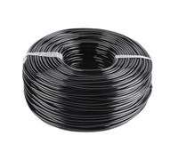 DUBTEDHOU Ruban d'irrigation Goutte-à-Goutte, Tuyau d'arrosage en PVC Noir, 4/7mm, 1/4 Pouces, Irrigation Goutte-à-Goutte Automatique, Refroidissement par brumisation, 5-80m(70m)