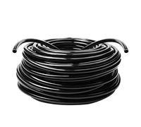 DUBTEDHOU Ruban d'irrigation Goutte-à-Goutte, Tuyau d'arrosage Goutte à Goutte en PVC, Micro Irrigation, 4/7mm, 1/4 Pouces, Plusieurs Tailles(70m)