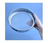 DUBTEDHOU Tamis de Laboratoire, 20cm Diameter 729 Stainless Steel Lab Test Sieve with Chrome Frame and Multiple Mesh Sizes(20 Mesh(0.9mm))
