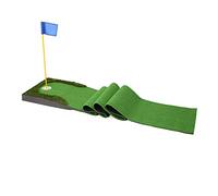 DUBTEDHOU Un Tapis de Jeu de Golf intérieur/extérieur Port Golf Putting Mat Artificial Grass 0.5-0.75x3m(Style 1-0.5x3m)