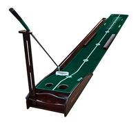 DUBTEDHOU Un Tapis de Jeu de Golf intérieur/extérieur Port Indoor Golf Putting Practice Mat Red 250-300x30-40CM Artificial Turf
