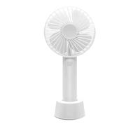 DUBTEDHOU Ventilateur Portable à Main, Ventilateur portatif avec Support de téléphone, Cyclone, Vent Fort(Style D)