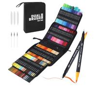 DUBUOZA 120 Couleurs Feutres Coloriage Enfants avec Adulte,Feutres Coloriage Adulte,Aquarelle Feutre Set,Très adapté à la Peinture, à l'écriture Manuscrite, aux Graffitis et à la Main