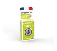 Ducale - Jeu de 32 Cartes - Fabriqué en France - Jeu de Belote, Manille, Coinche