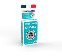 Ducale - Jeu De 54 Cartes - Fabriqué En France - Jeu De Poker, Président, Palmito, 8 Américain - Coloris Aléatoire[Z111]