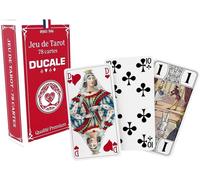 Ducale Origine - Jeu De 78 Cartes - Jeu De Tarot - Cartes À Jouer, Red, Blue, Yellow, Gold[Z59]