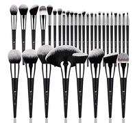 DUcare Lot de 32 pinceaux de maquillage professionnels pinceaux de maquillage synthétiques de qualité supérieure pour fond de teint, blush, correcteurs pour les yeux