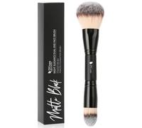 DUcare Pinceaux de maquillage à double extrémité pour fard à joues - Pinceau double pour fard à joues - Pinceau à blush pour liquide conique arrondi, crème, poudre, mélange, polissage