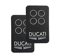 Ducati 6208 Lot de 2 émetteurs portatifs à code roulant 4 boutons 433,92 MHz pour motorisation de portail