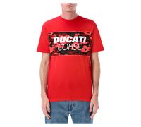 Ducati Corse Corse Camu T-Shirt Rouge XL unisex
