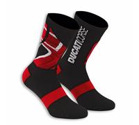 Ducati Corse MTB Chaussettes Fonctionnelles Sport Bas Noir Rouge 2024