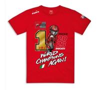 Ducati Corse World Champion Pecco Bagnaia T-Shirt Moto Gp