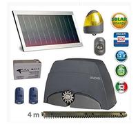 Ducati coulissant pour portail automatique solaire Slide 446 Solar Idéal pour portails résidentiels jusqu'à 400 kg