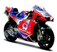 DUCATI DESMOSEDICI GP21 PRAMAC RACING TEAM N 5 MOTOGP 2021 JOHANN ZARCO RED