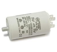 Ducati Energia Condensateur 20 μF ±5 %/475 V AC polypropylène cylindre 40 x 70 mm Montage par encliquetage -25 °C à +85 °C