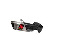 DUCATI MULTISTRADA 1260 2018 AKRAPOVIC TITANIUM ROAD LEGAL EXHAUST END CAN