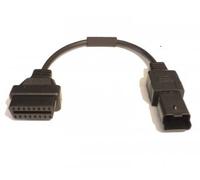 Ducati MULTISTRADA Adaptateur 4 Broches Plug Adaptor for Logiciel OBD2 OBD Bike Moto Le Diagnostic Can Connector Adaptor (Add) autodia