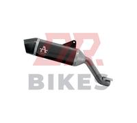 Ducati Multistrada V4 1100 2021-2023 Arrow Veloce Titane Noir Silencieux 72501VL