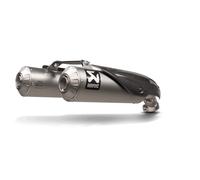 Ducati Scrambler 1100 Tribute Pro 2022-2024 Akrapovic Twin Titane Silencieux Sli