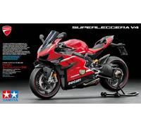 Tamiya Maquette 1/12 Ducati Superleggera V4 – Reproduction premium en carbone – M