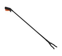 Ducatillon Pince de ramassage télescopique 100 cm - Noire et Orange