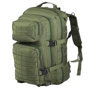 Ducatillon Sac à dos Assault 4 compartiments kaki 36L 50 x 30 x 27cm