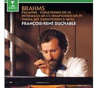 Duchâble, François-René - Brahms - Variations sur un Thème de Paganini / Variations op. 19 / Rhapsodies op. 79 ...