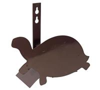 DUCHESNAY-Support tuyau métal mural tortue marron