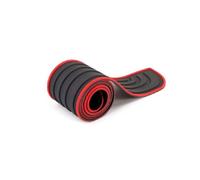 DUCHSAN Protection Pare Choc Voiture pour Cupra Born I 2021-2024, Bande Autocollante de Protection de Seuil de Coffre de Voiture,Bandes Décoratives Auto,Black and Red