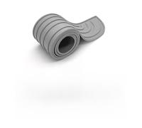 DUCHSAN Protection Pare Choc Voiture pour Subaru Legacy VII/7 | AB 2019, Bande Autocollante de Protection de Seuil de Coffre de Voiture,Bandes Décoratives Auto,Grey