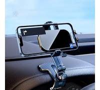 DUCHSAN Support Téléphone Voiture pour Seat Ibiza FR 2023-2025, Clip Tableau de Bord pour Navigation AR, Bras Rotatif 360° et Grip Antidérapant