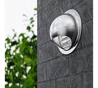 Duchunsheng Grille D'aération en Acier Inoxydable, Sortie D’air Murale Ronde en INOX avec Grille AntisInsectes, Grille Ventilation Aération, Grille De Hotte Cheminée Ronde Extérieur, Stable Durable