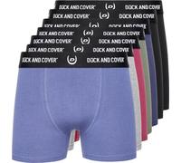 Duck and Cover - "Anvilli" Boxershorts für Herren(7er-Pack) BG1530 (S) (Bunt)