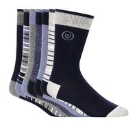 Duck And Cover Bellion Hommes Confort Mode Créateur Robe Habillée 7-Pack Socks