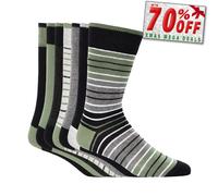 Duck And Cover Bellion Hommes Confort Mode Habillé Créateur Robe 7-Pack Socks