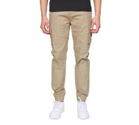 Duck And Cover Chemmer Pantalons Cargo Pour Hommes Jogging Avec Poches Beige