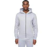 Duck and Cover - "Chemtars" Hoodie avec fermeture éclair sur toute la longueur pour hommes BG2018 (XL) (Bleu acier)
