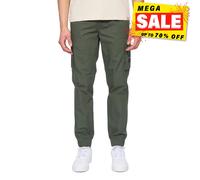 Duck And Cover Chesser Pantalon Cargo Pour Homme Avec Poches Designer Chino Noir