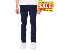 Duck And Cover Cordsome Confort Flexible Pantalon Décontracté Hommes Marine