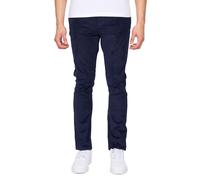 Duck And Cover Cordsome Confort Flexible Pantalon Décontracté Hommes Marine